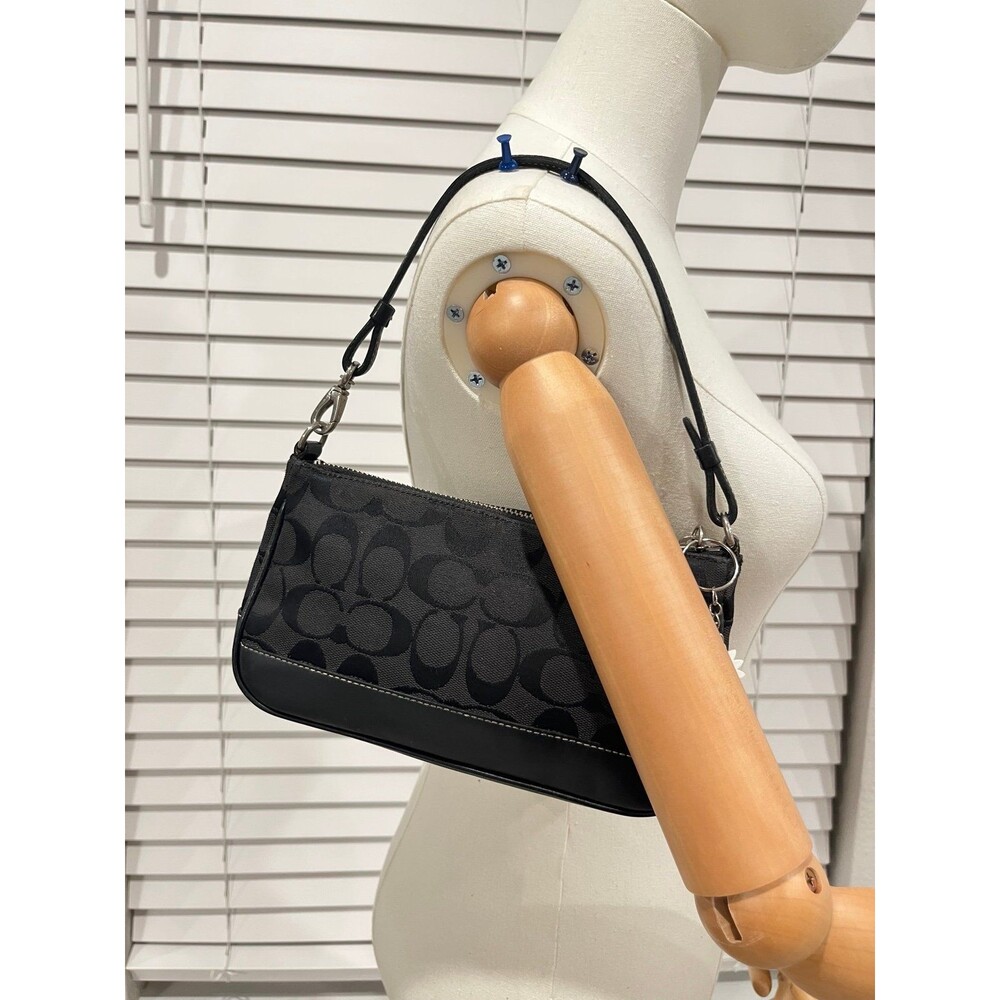 Coach Signature C Monogram Shoulder Bag
